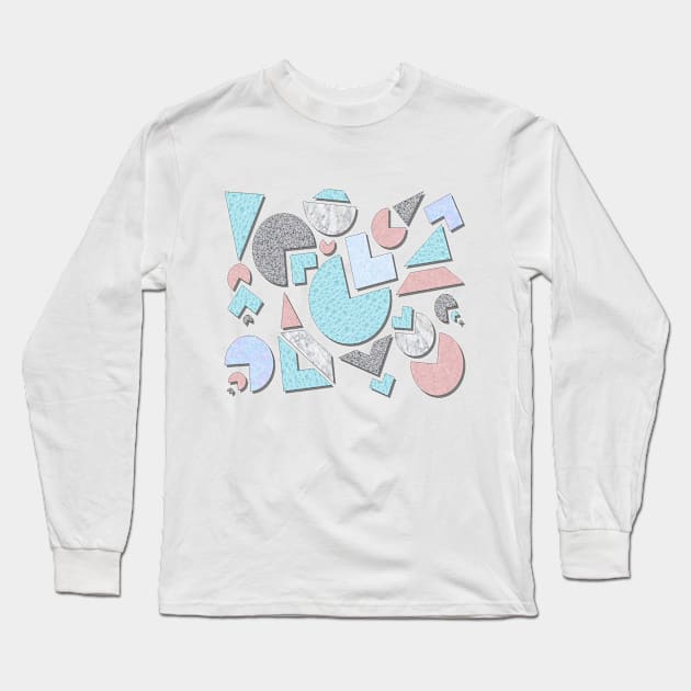 Angles Long Sleeve T-Shirt by Nicole's Nifty Shop